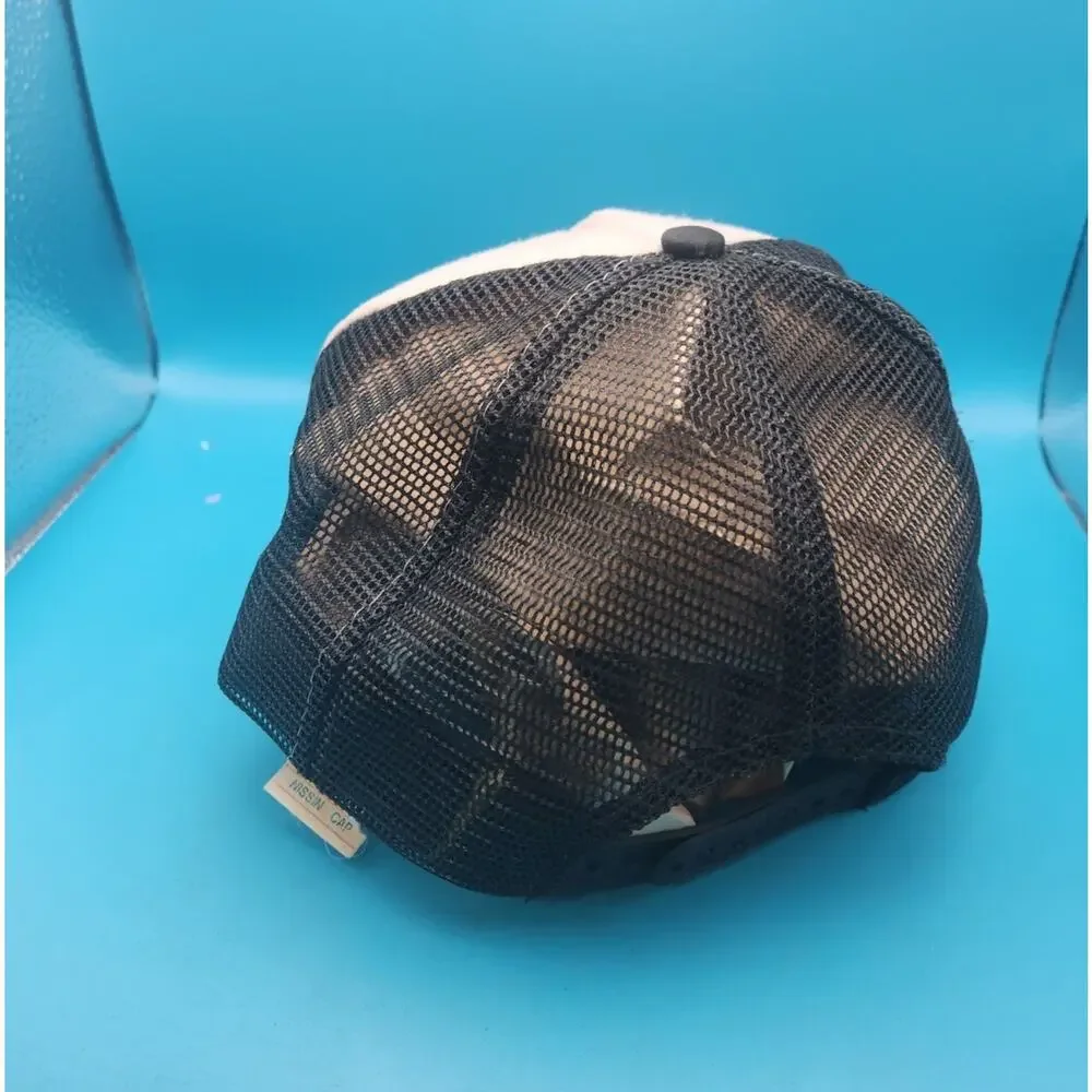 Vtg Aley Body Shop Snapback trucker hat cap wichita mesh